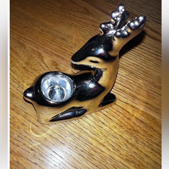 Reindeer silver air planter - Picture 4 of 5